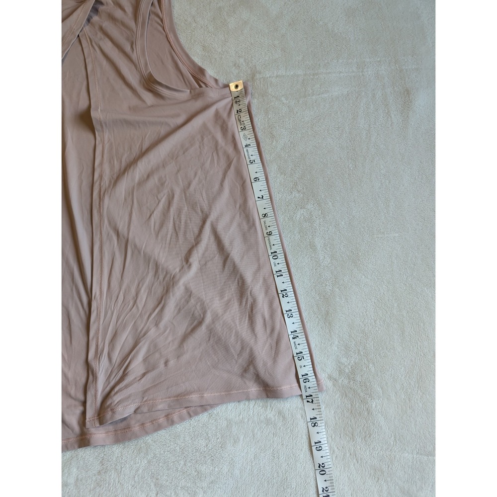 Lululemon Workout Tank Top Open Back Sleeveless Athletic Beige - Picture 7 of 9